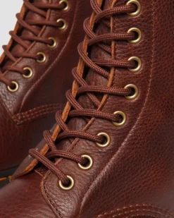 1460 Ambassador Leather Lace Up Boots in Cashew