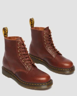 1460 Ambassador Leather Lace Up Boots in Cashew