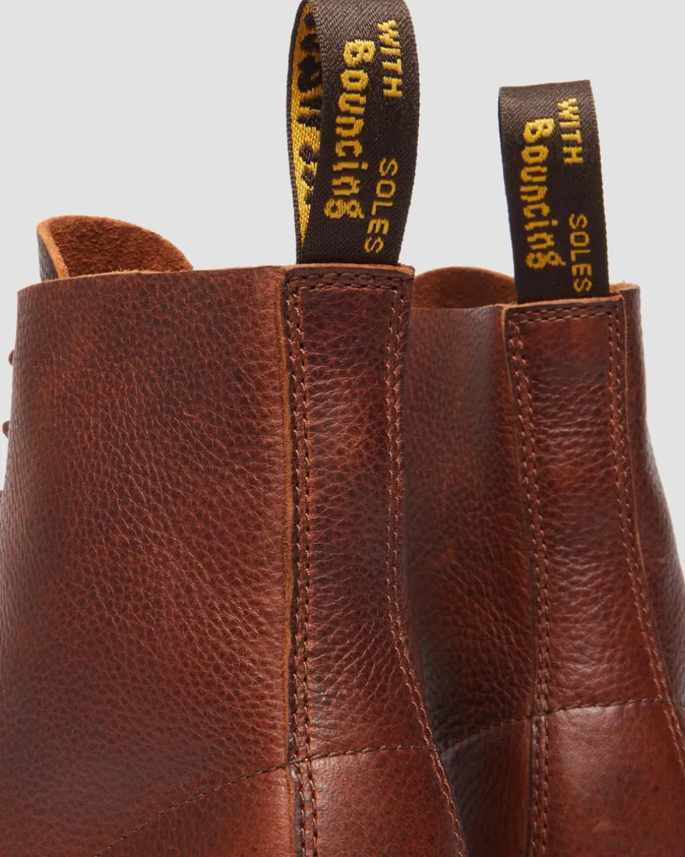 1460 Ambassador Leather Lace Up Boots in Cashew