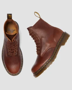 1460 Ambassador Leather Lace Up Boots in Cashew