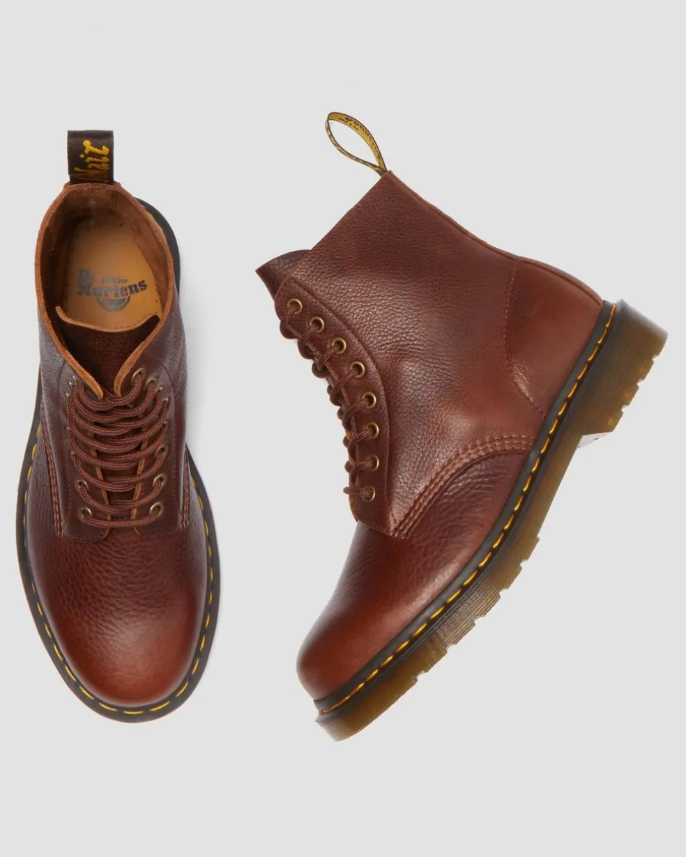 1460 Ambassador Leather Lace Up Boots in Cashew