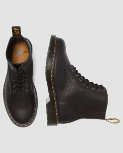 1460 Ambassador Leather Lace Up Boots in Black