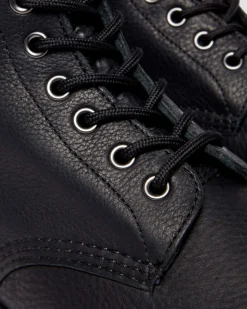 1460 Ambassador Leather Lace Up Boots in Black