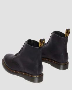 1460 Ambassador Leather Lace Up Boots in Black