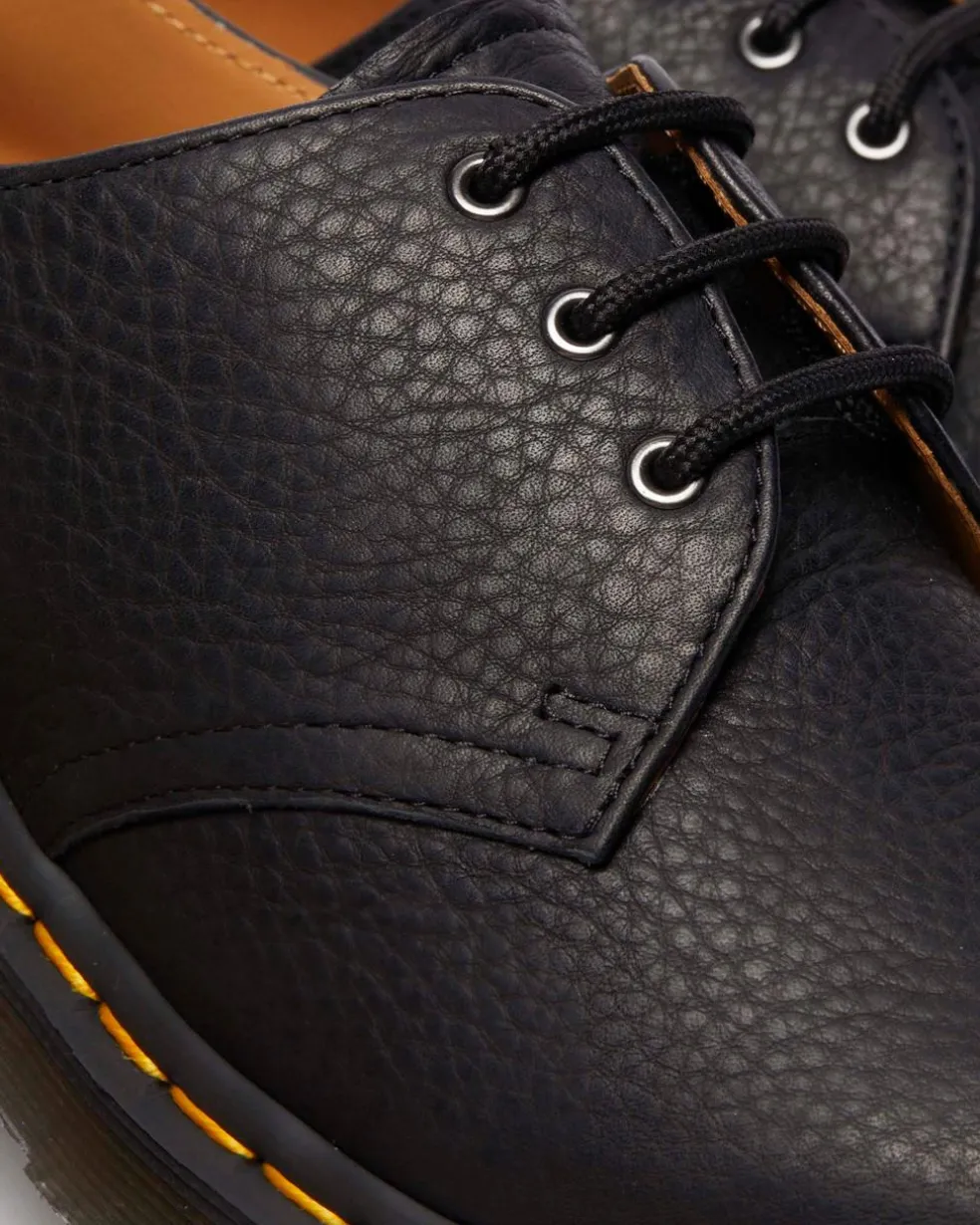 1461 Ambassador Leather Oxford Shoes in Black