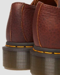 1461 Ambassador Leather Oxford Shoes in Cashew
