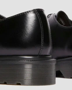 1461 Analine Leather Steel Toe Shoes in Black