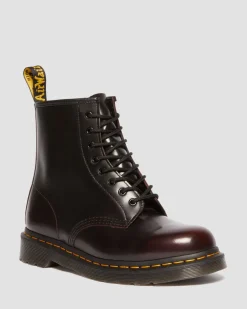1460 Arcadia leather boots in Cherry Red Arcadia