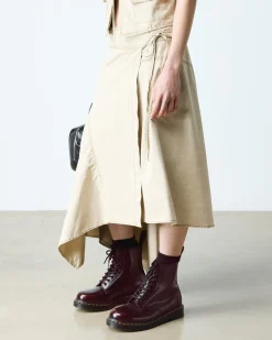 1460 Arcadia leather boots in Cherry Red Arcadia