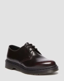 1461 Arcadia Leather Shoes in Cherry Red Arcadia