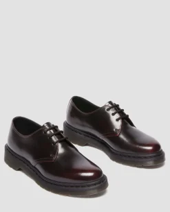 1461 Arcadia Leather Shoes in Cherry Red Arcadia