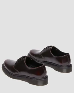 1461 Arcadia Leather Shoes in Cherry Red Arcadia