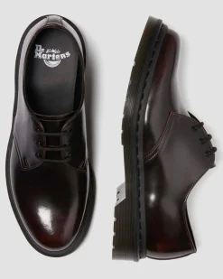 1461 Arcadia Leather Shoes in Cherry Red Arcadia