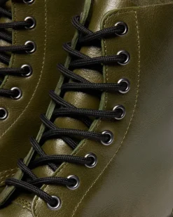 1460 Bex Eclipse Soft Leather Boots in Olive Green