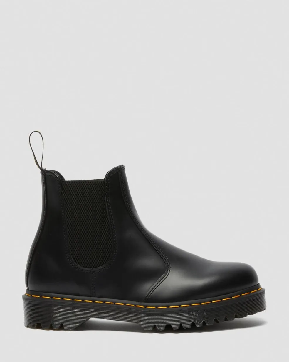 2976 Bex Smooth Leather Chelsea Boots in Black