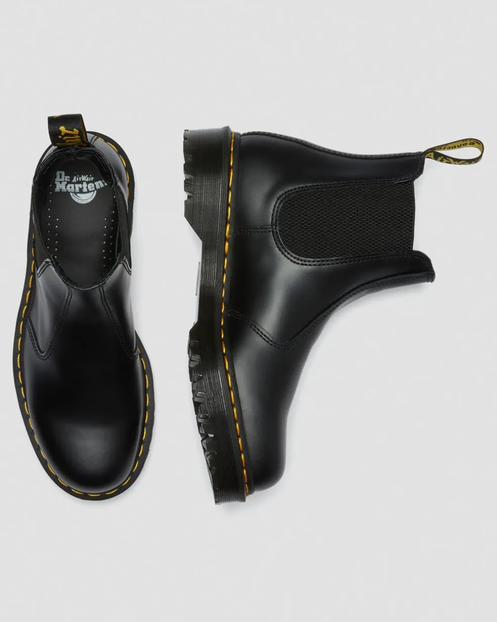 2976 Bex Smooth Leather Chelsea Boots in Black