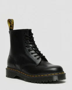 1460 Bex Smooth Leather Lace Up Boots in Black