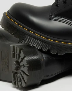1460 Bex Smooth Leather Lace Up Boots in Black