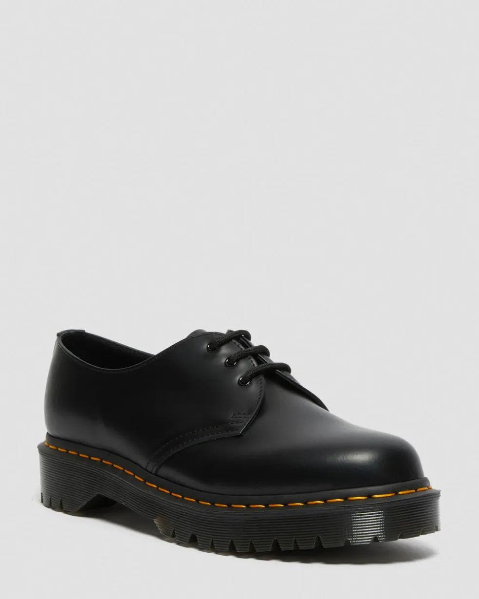 1461 Bex Smooth Leather Oxford Shoes in Black