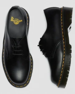 1461 Bex Smooth Leather Oxford Shoes in Black