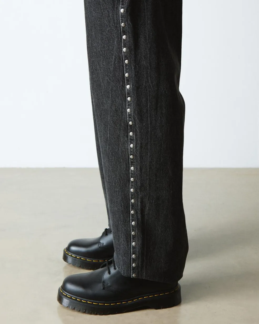 1461 Bex Smooth Leather Oxford Shoes in Black