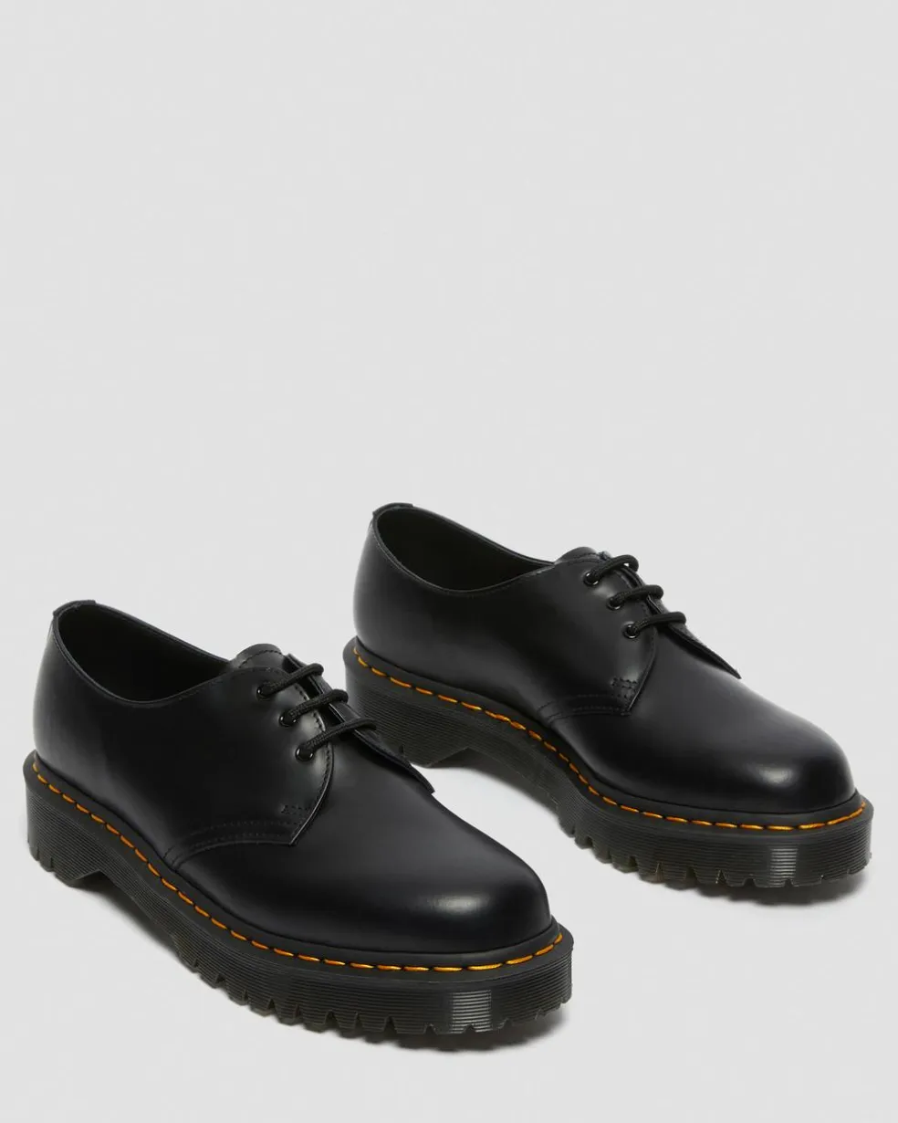 1461 Bex Smooth Leather Oxford Shoes in Black