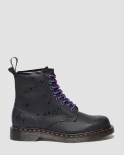 1460 BT21 Leather Lace Up Boots in Black