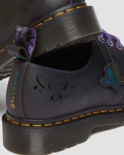 1461 BT21 Leather Oxford Shoes in Black