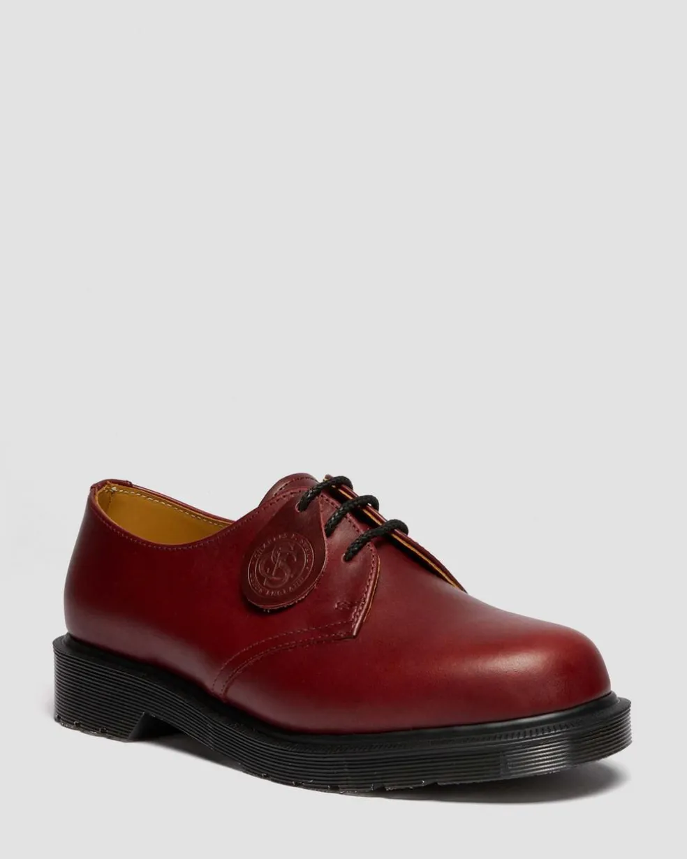 1461 Classic Calf Leather Shoes in Burgundy