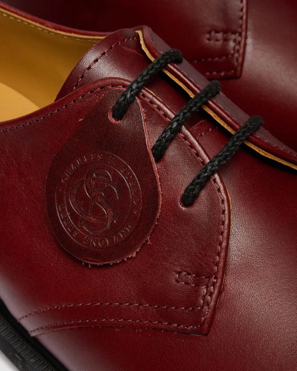 1461 Classic Calf Leather Shoes in Burgundy