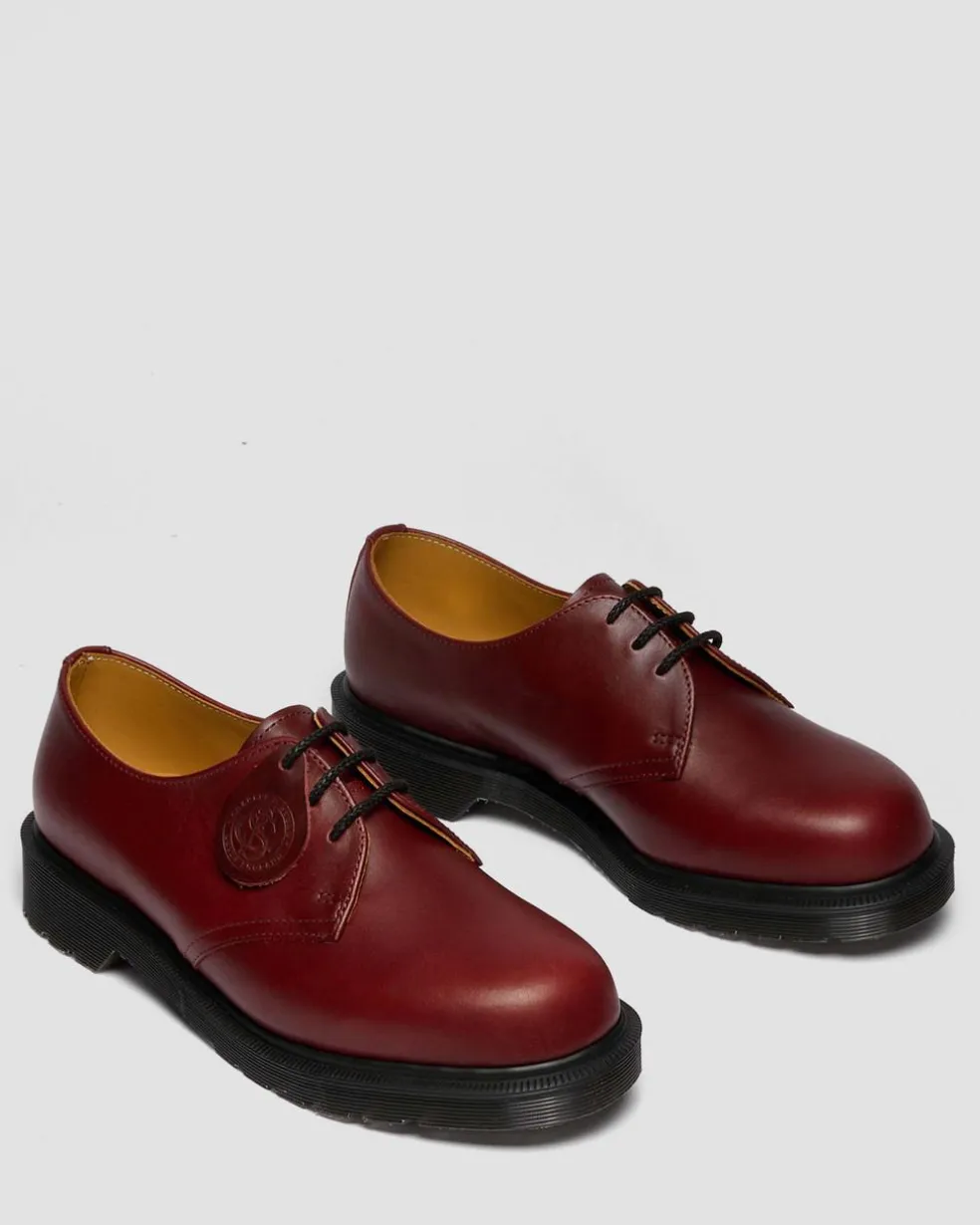 1461 Classic Calf Leather Shoes in Burgundy
