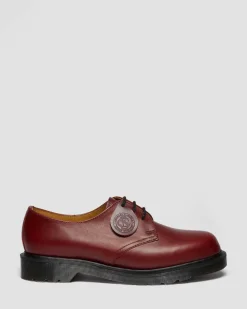 1461 Classic Calf Leather Shoes in Burgundy