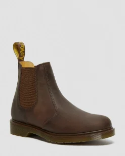 2976 Crazy Horse Leather Chelsea Boots in Brown