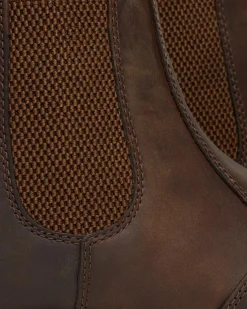 2976 Crazy Horse Leather Chelsea Boots in Brown
