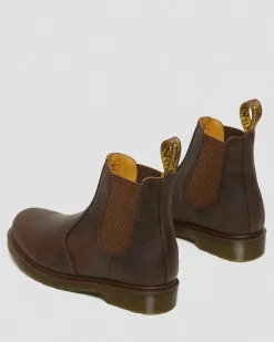 2976 Crazy Horse Leather Chelsea Boots in Brown