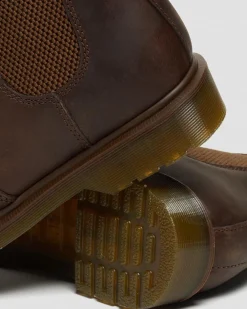 2976 Crazy Horse Leather Chelsea Boots in Brown