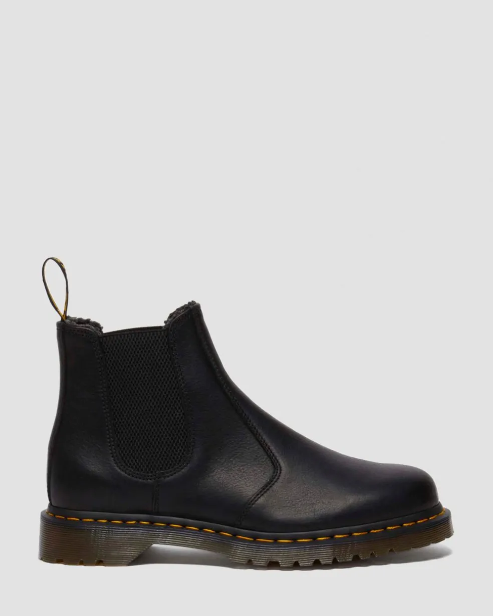 2976 Grizzly Fleece Lined Chelsea Boots in Black