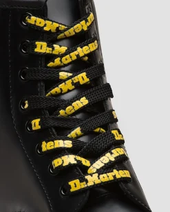 55 Inch Flat Shoe Laces (8-10 Eye) in Black