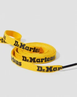 55 Inch Flat Shoe Laces (8-10 Eye) in Yellow