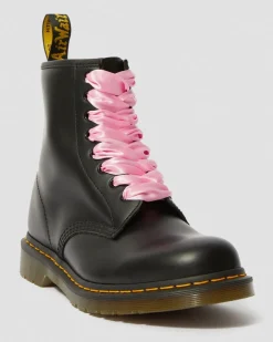55 inch Ribbon Shoe Laces (8-10 Eye) in Pink