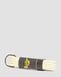 55 Inch Round Marl Shoe Laces (8-10 Eye) in Lemon Yellow