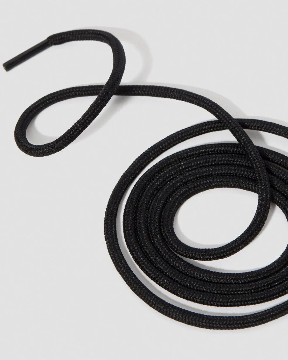 47 Inch Round Shoe Laces (6-7 Eye) in Black