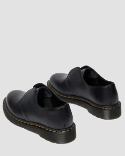 1461 Laceless Smooth Leather Shoes in Black