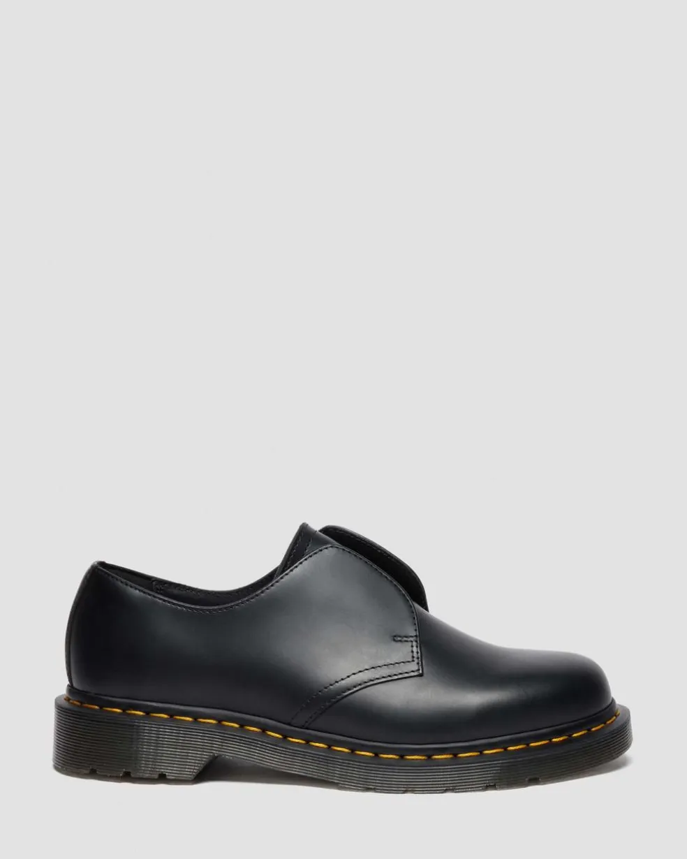 1461 Laceless Smooth Leather Shoes in Black