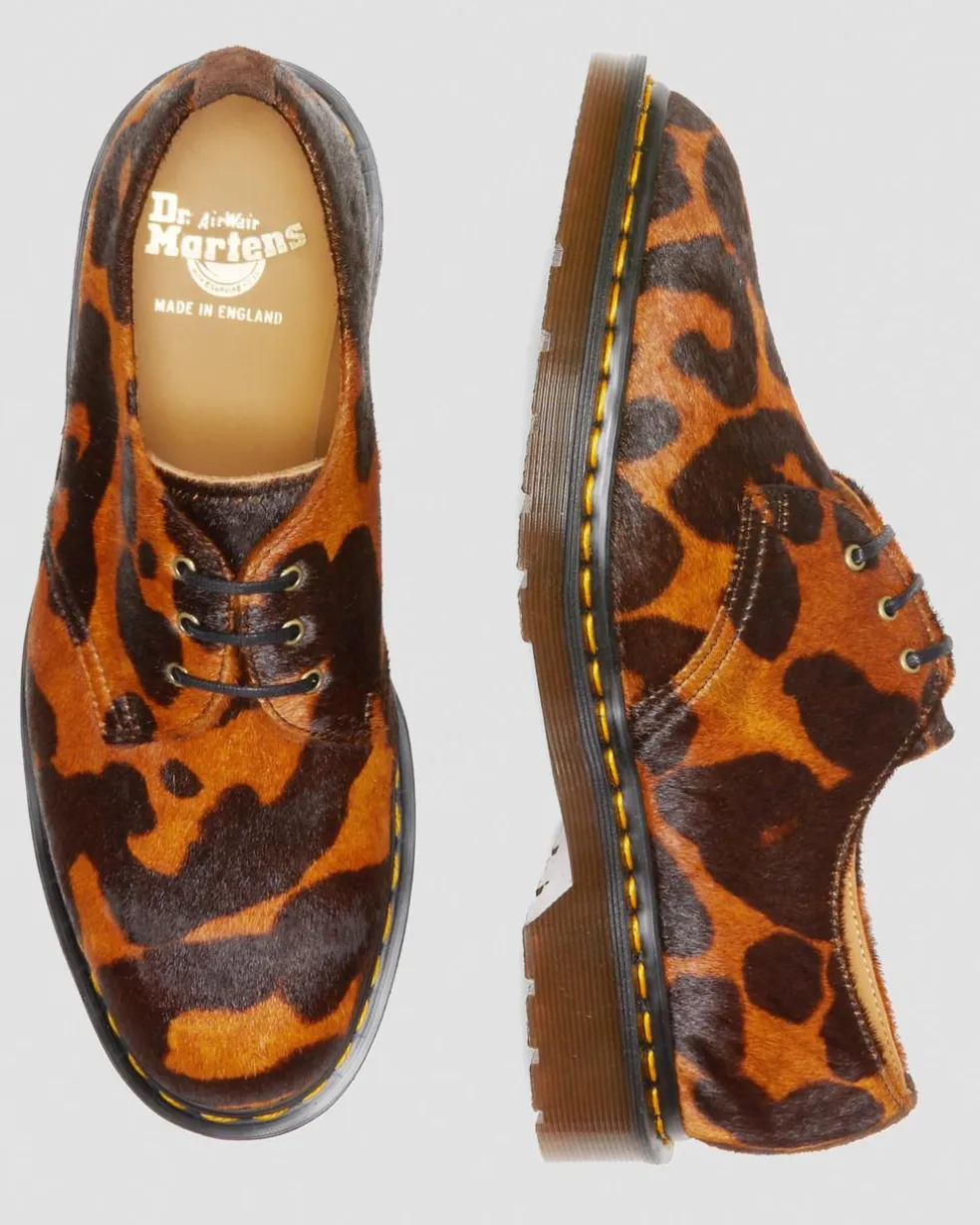 1461 Made in England Hair On Oxford Shoes in Ocelot
