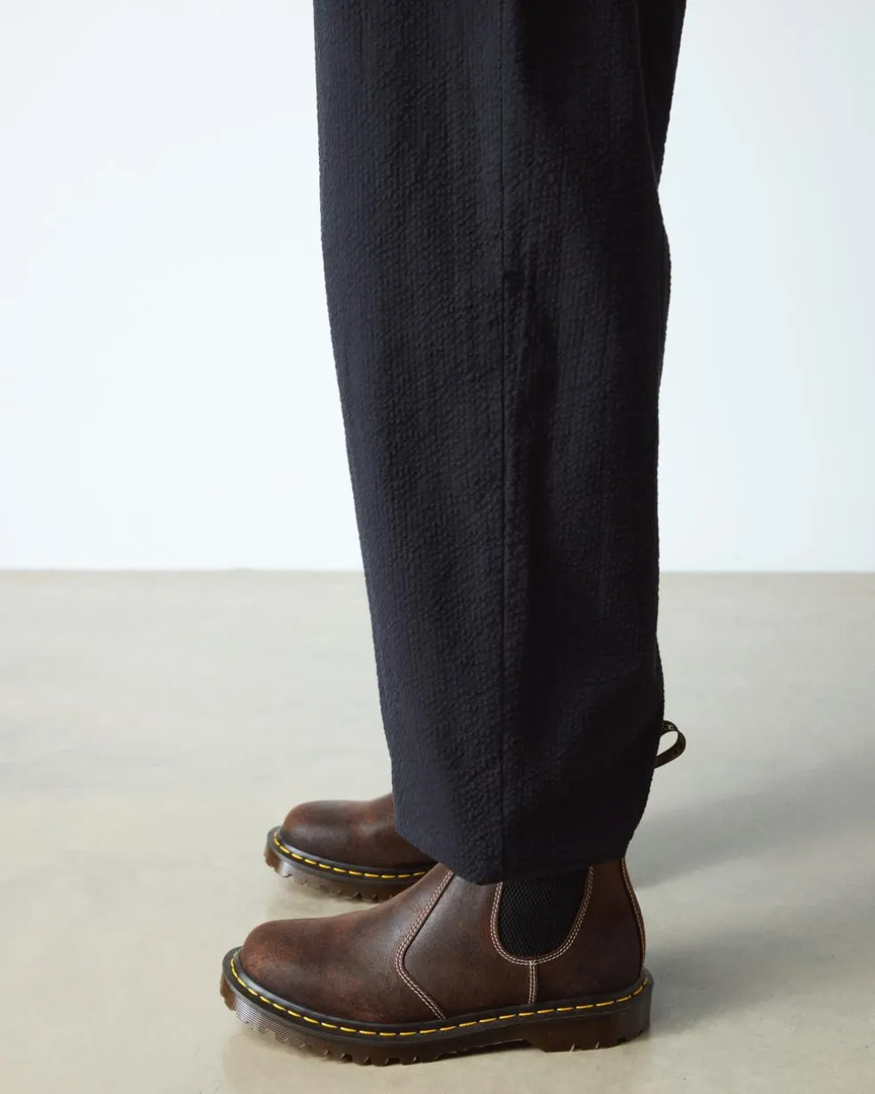 2976 Made in England Wax Commander Chelsea Boots in Brown