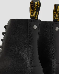 1460 Max Leather Platform Boots in Black