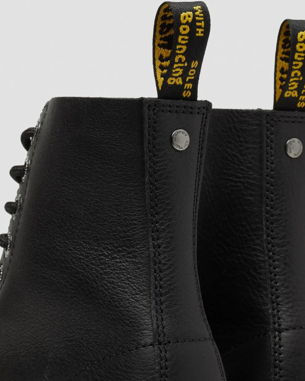 1460 Max Leather Platform Boots in Black