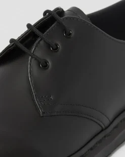 1461 Mono Smooth Leather Oxford Shoes in Black