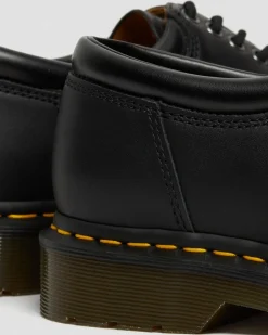 8053 Nappa Leather Casual Shoes in Black